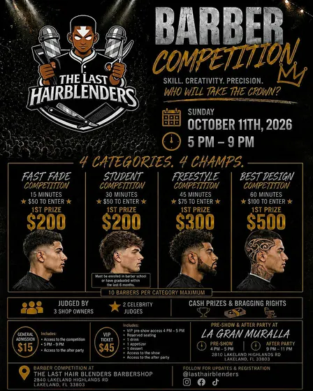 Barber Competition Hosted By The Last Hair Blenders