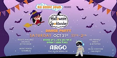 Kid Boogie Down: Halloween Spooktacular Dance Party