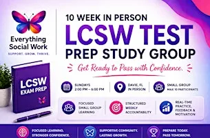 10 Week IN-PERSON LCSW Test Prep Study Group