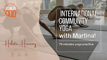 International Community yoga with Martina!