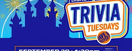 DISNEY Theme Trivia | Dave & Buster's Lubbock TX - TUE 9/29 @ 6:30p