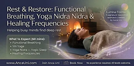 Rest & Restore: Yoga Nidra Meditation & Functional Breathing