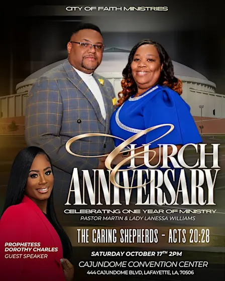 The Caring Shepherds | City Of Faith Ministries 1st Year Church Anniversary