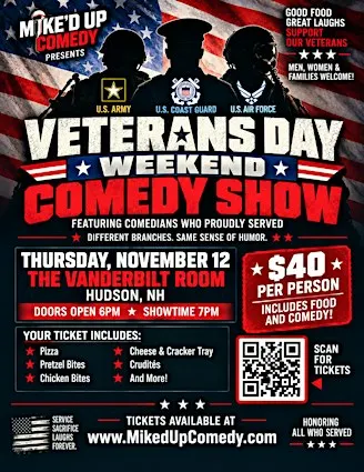 Veterans Weekend Comedy Show