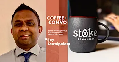 Coffee + Convo with Vijay Duraipalam