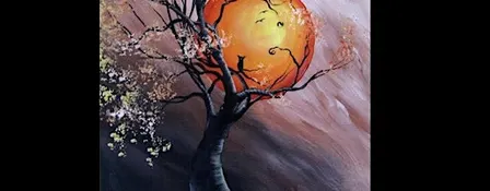 Paint & Sip: "Harvest Moon"