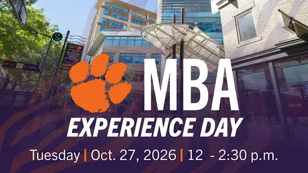 Clemson MBA Experience Day