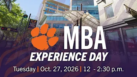 Clemson MBA Experience Day