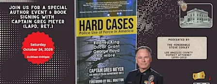 A Conversation with Captain Greg Meyer,  Author of Hard Cases