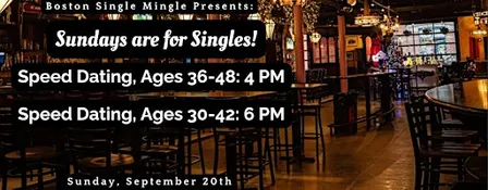 Sunday Speed Dating , Ages 36-48, (1 Drink Included)