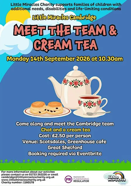 Cream tea meet the team