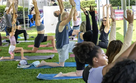 Free Yoga by Warrior One | Peace Day in the Park