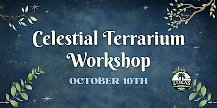 Celestial Terrarium Workshop by Lukas Nursery