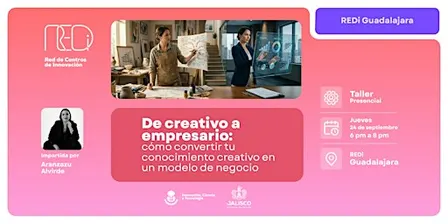 De creativo a empresario: convertir tu conocimiento en un modelo de negocio