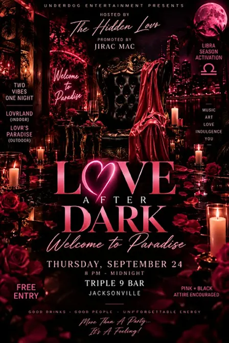 LOVE AFTER DARK: Welcome to Paradise | R&B, Poetry & Late Night Vibes