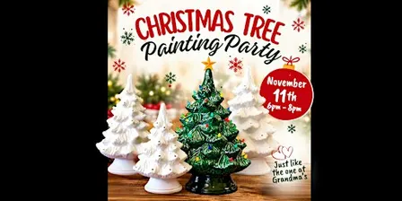 Christmas Tree Painting Party - Ohio
