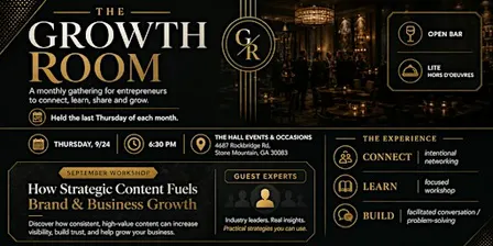 The Growth Room - September