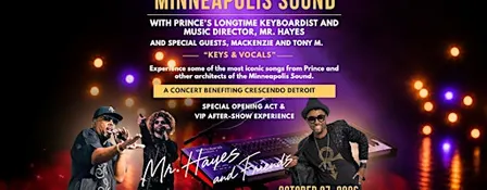 Celebrating the Music of the Minneapolis Sound with Mr. Hayes & Friends
