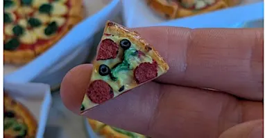 Polymer Clay Class: Mini Pizzas