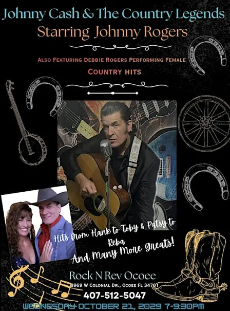 Johnny Cash & The Legends of Country Music Live at Rock 'N Rev Ocoee