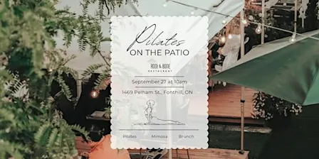 Pilates on the Patio x Root and Bone Restaurant