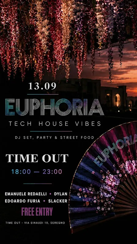 EUPHORIA | TECH HOUSE VIBES | FREE ENTRY