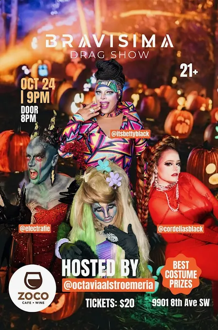 Drag Dinner experience Zoco