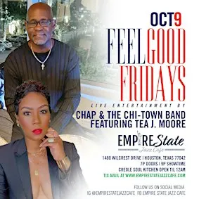 Chap & The Chi-Town Band feat. Tea J. Friday October 9th