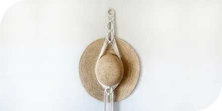 Macramé Hat Holder Workshop