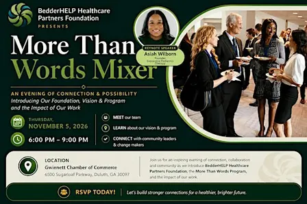 More Than Words Mixer: An Evening of Connection & Possibility