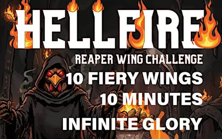 Hellfire Halftime Wing Challenge by Redd Dog Pubs
