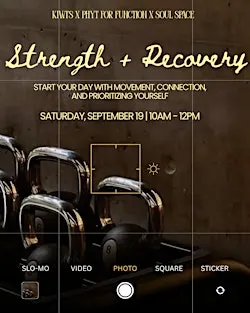 Strength + Recovery Social