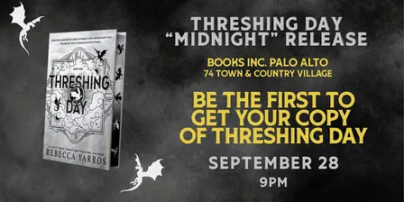 Threshing Day Release at Books Inc. Palo Alto