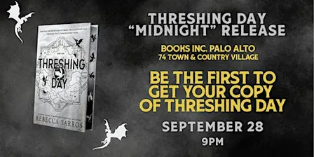 Threshing Day Release at Books Inc. Palo Alto