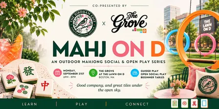 "Mahj on D" – A Curated Mahjong Social by The Birdbam Edit