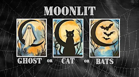 Moonlit Halloween Paint Party