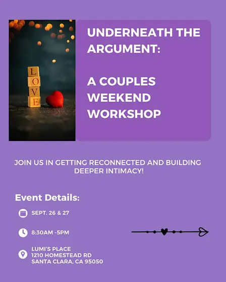 Underneath the Argument: Couples Weekend Workshop