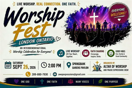 WorshipFest '26 - A multi-denominational Worship Concert for all Believers