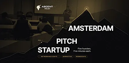 Startup Pitch Events Amsterdam: 5 Founders on Stage
