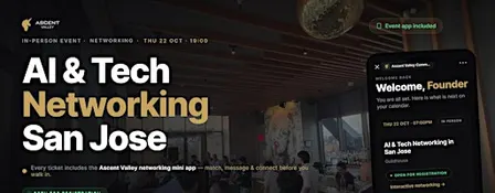 AI & Tech Networking Event in San Jose by Ascent Valley