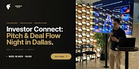 Investor Connect: Pitch & Deal Flow Night | Dallas