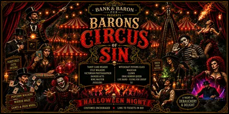 Baron's Circus of Sin - Halloween Party