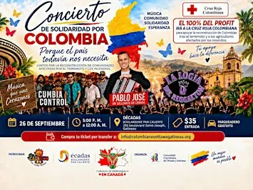 Concierto de solidaridad por Colombia