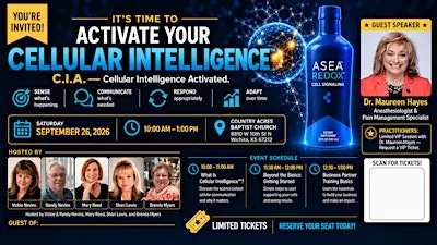 AGE STRONG - CELLULAR INTELLIGENCE ™ ACTIVATED experience