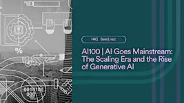 HAI Seminar The AI100