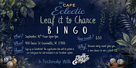 Leaf it to Chance BINGO