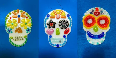 Gather & Make: Fused Glass Sugar Skull