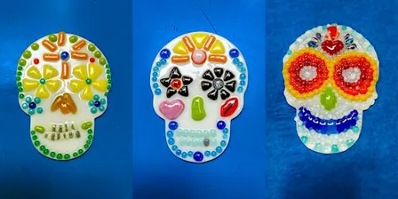 Gather & Make: Fused Glass Sugar Skull