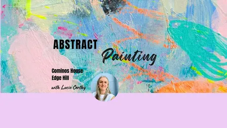 Abstract painting art class