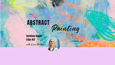 Abstract painting art class
